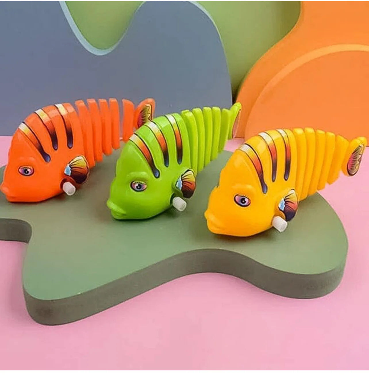 Windup Fish Key Toy